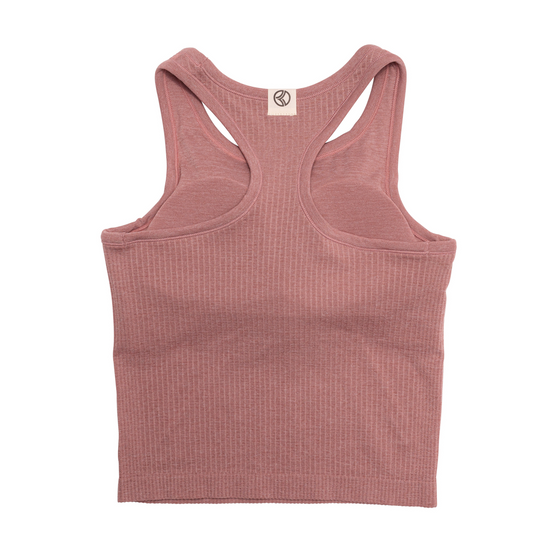 Ribbed Racerback Tank Top