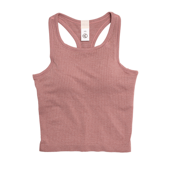 Ribbed Racerback Tank Top