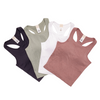 Ribbed Racerback Tank Top
