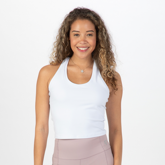 Racerback Crop Tank Top
