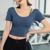 Stray Strap Fitness Crop Top