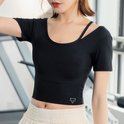 Stray Strap Fitness Crop Top